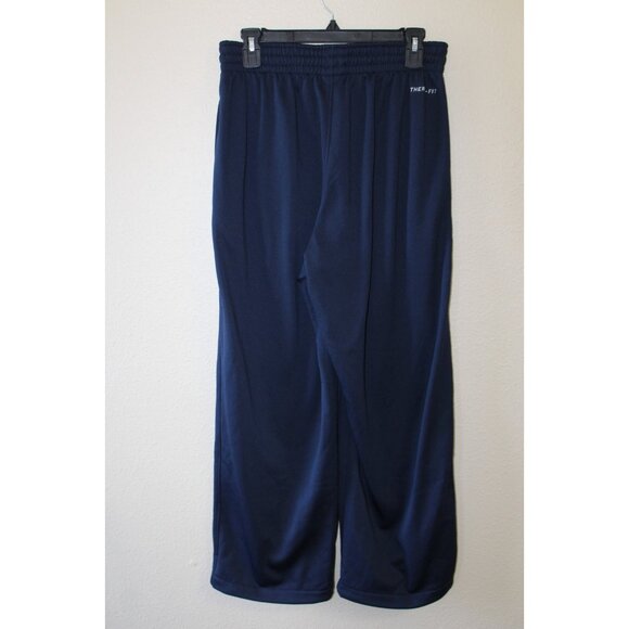 Nike Elite Blue Therma Fit Basketball Sweatpants Medium Altered 28 x 27 Cinch - Picture 4 of 5